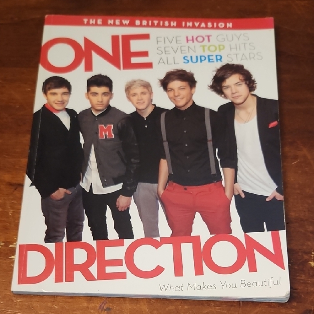 One Direction British Invasion Softcover Book 2012